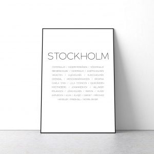 stockholmsposter