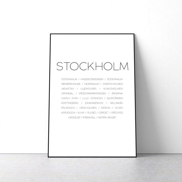 stockholmsposter